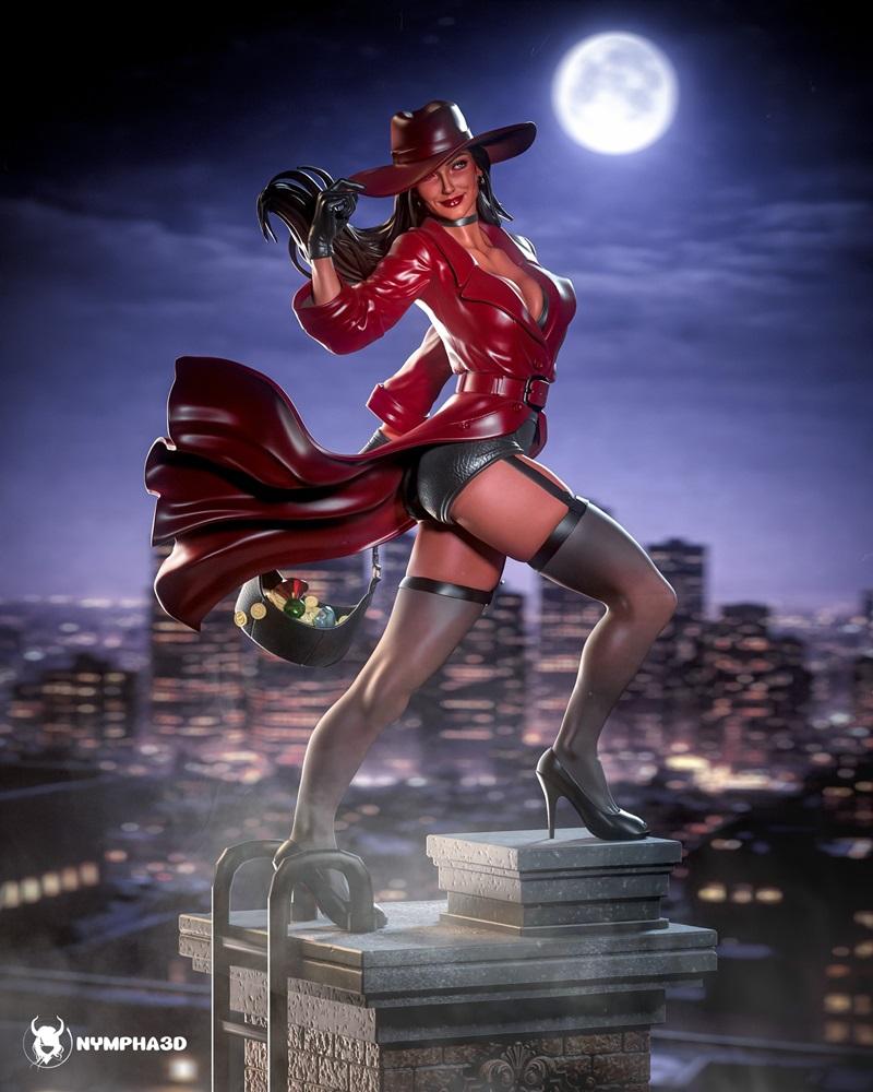 Nympha – Carmen Sandiego – 3D Print Model STL