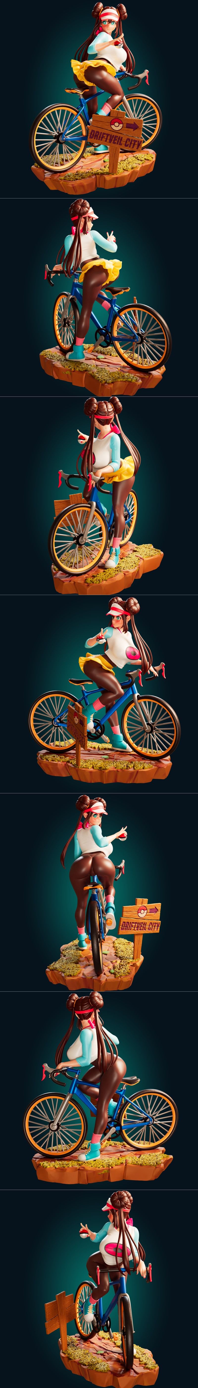 Officer Rhu – Rosa Pokemon Trainer – 3D Print Model STL