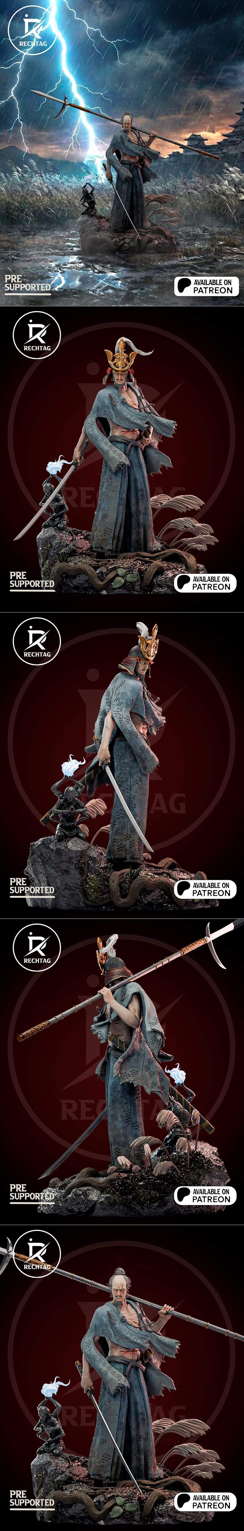 Rechtag – Isshin Ashina – 3D Print Model STL