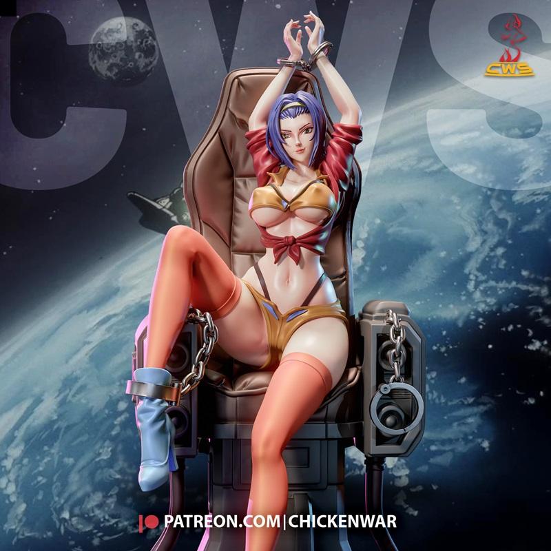 CW Studio - 伊芙·瓦伦丁 - 3D打印模型|CW Studio – Faye Valentine – 3D Print Model STL