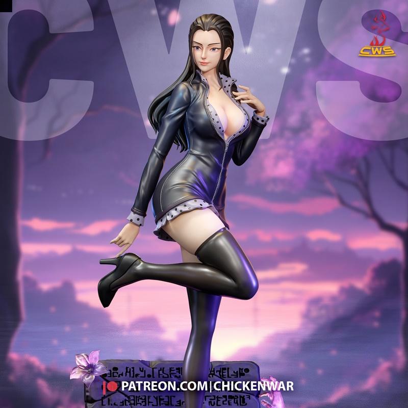 三渲二风格尼可·罗宾3D打印模型|CW Studio – Nico Robin (One Piece) – 3D Print Model STL