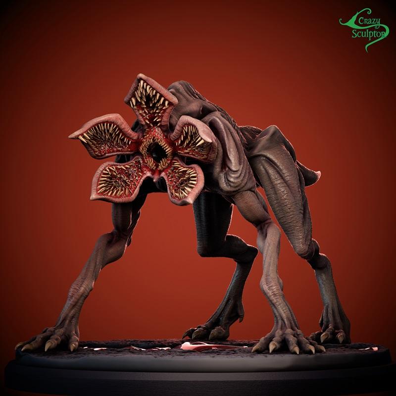 Crazy Sculptor – Demodog – 3D Print Model STL