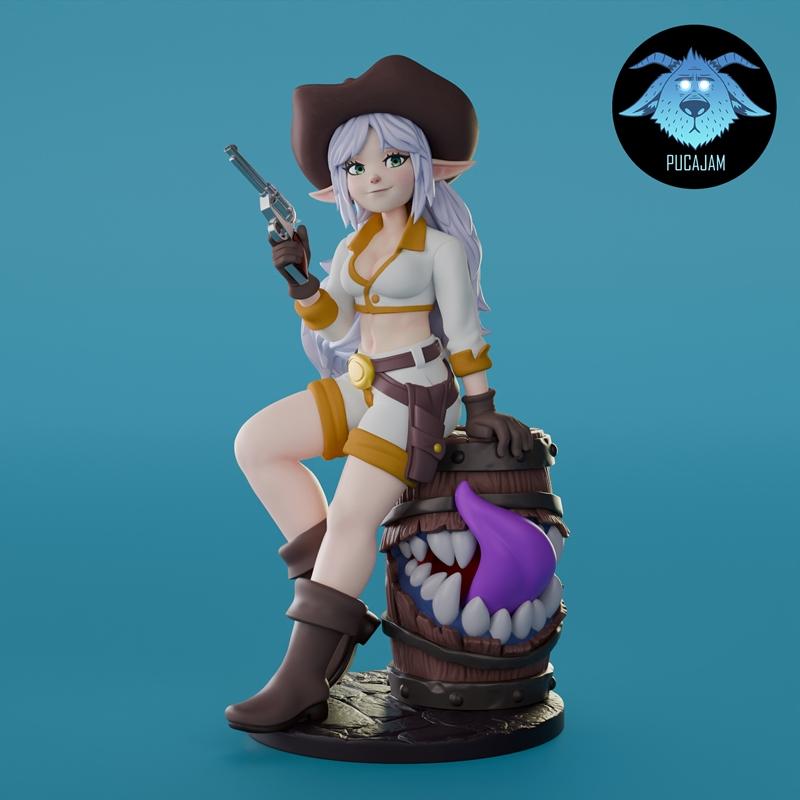 PucaJam – FrierenCowgirl – 3D Print Model STL