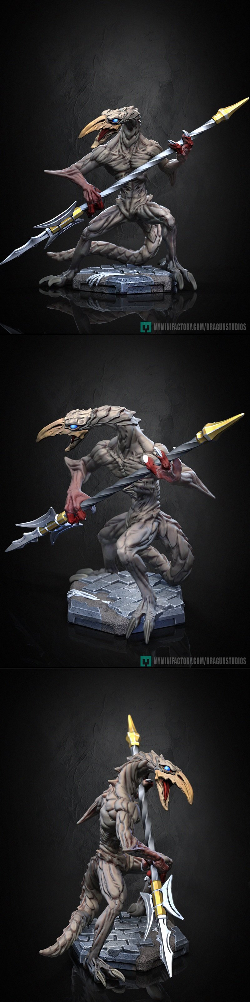 Dragun Studios – Slogra (Castlevania) – 3D Print Model STL