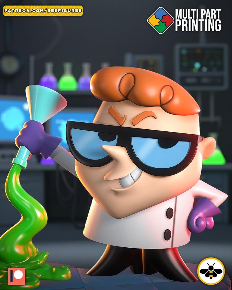 Bee Figures – Dexter – Dexter Laboratory – 3D Print Model STL