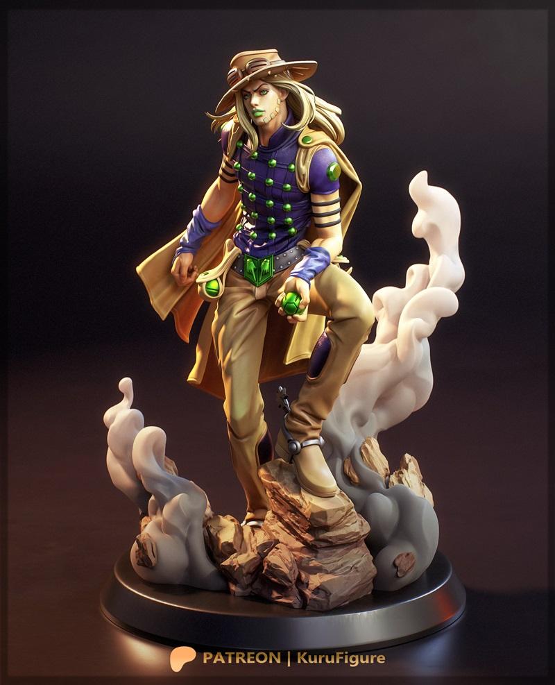 Kuru Figure – Gyro Zeppeli – 3D Print Model STL