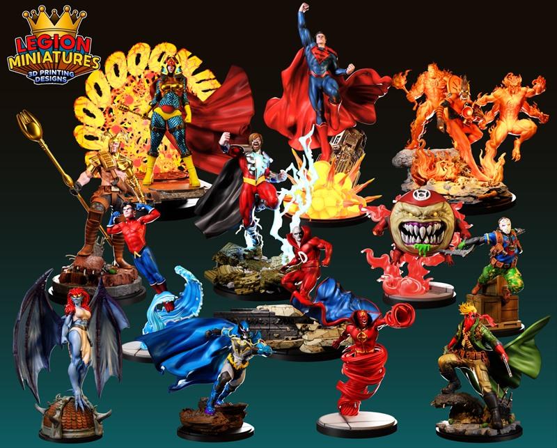 Legion Miniatures – Pack 57D February 2026 – 3D Print Model STL