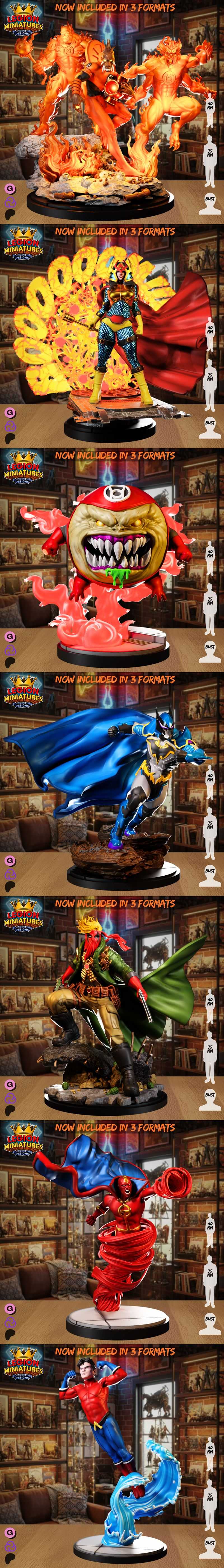 Legion Miniatures – Pack 57D February 2026 – 3D Print Model STL