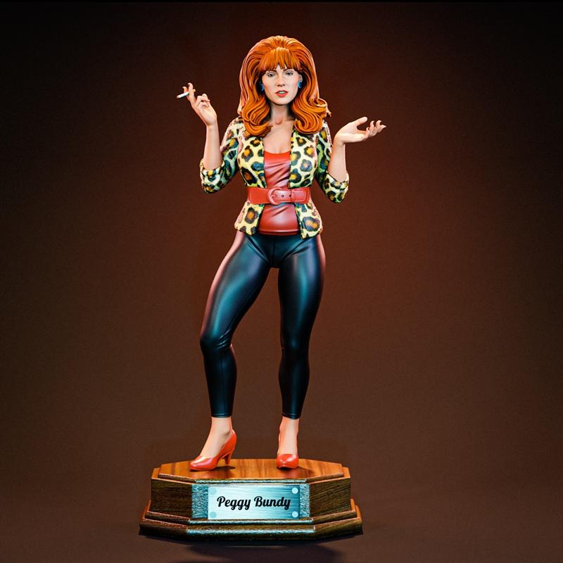 BrunoArt3D – Peggy Bundy Women – 3D Print Model STL