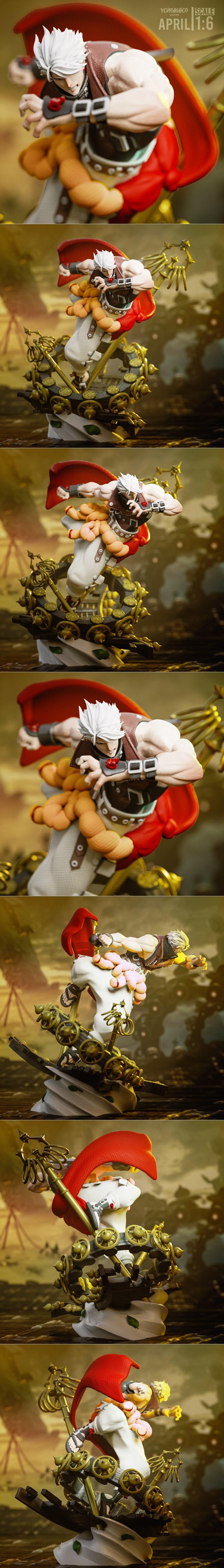 Yongblood Sculpture – CHIPP ZANUFF Guilty Gear – 3D Print Model STL