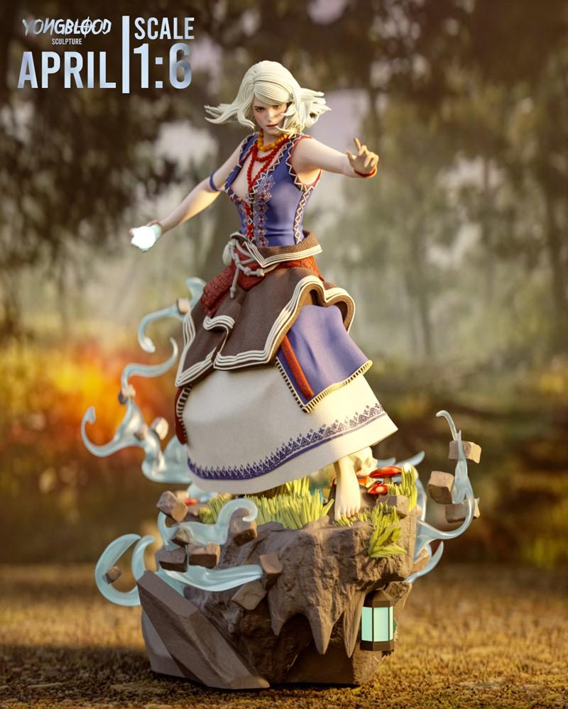 Yongblood Sculpture – Keira Metz – The Witcher 3 – 3D Print Model STL