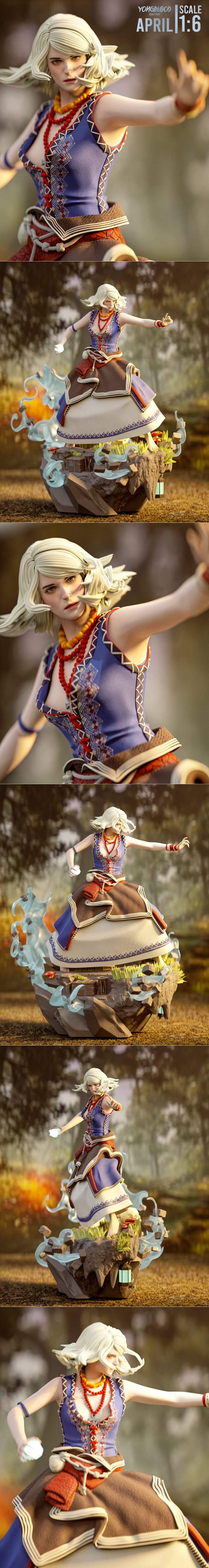 Yongblood Sculpture – Keira Metz – The Witcher 3 – 3D Print Model STL