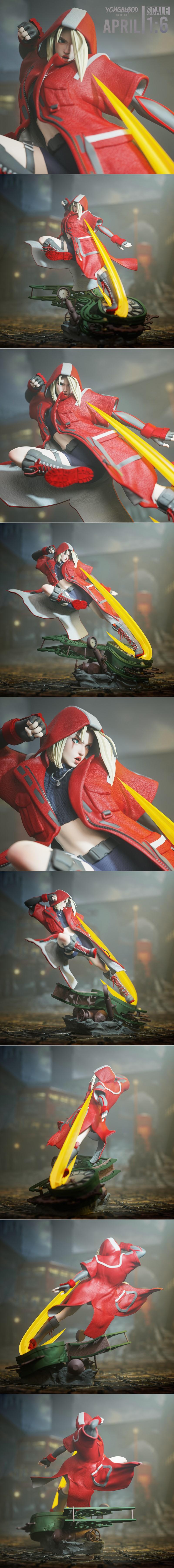 Yongblood Sculpture – Cammy SF 6 Outfit 3 – 3D Print Model STL
