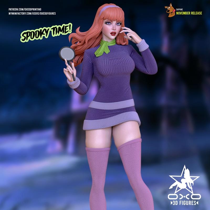 OXO3D - Daphne - 3D打印模型|OXO3D – Daphne – 3D Print Model STL