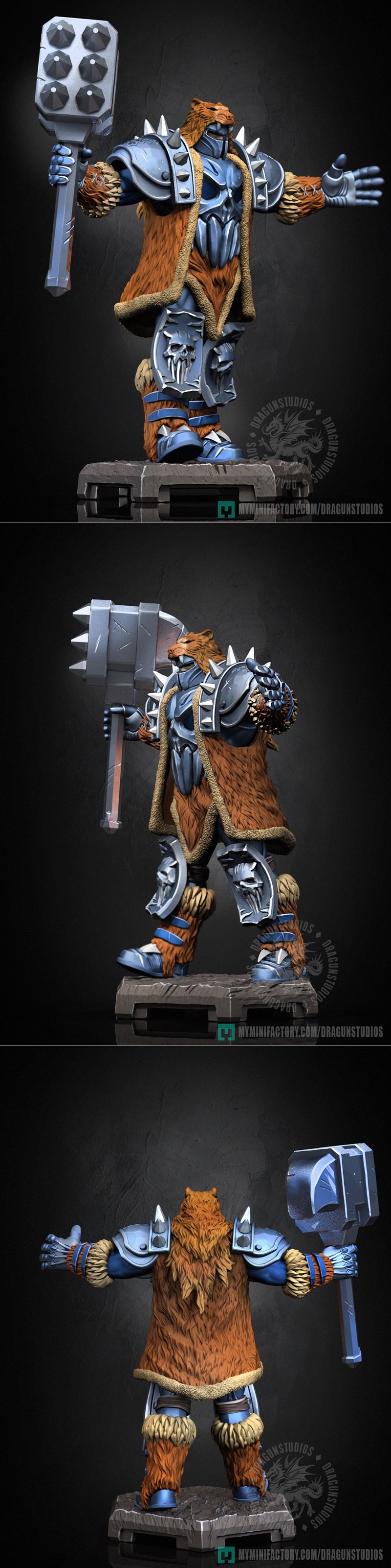 Dragun Studios – Hammer Balbars – 3D Print Model STL