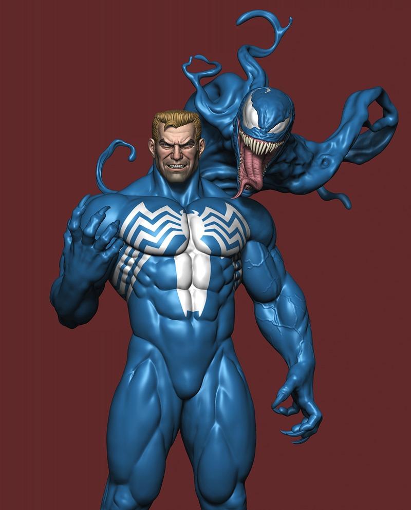 Crazy Sculptor – Eddie Venom – 3D Print Model STL