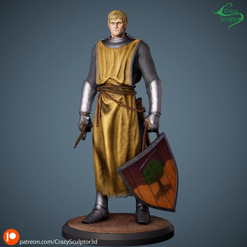 Crazy Sculptor – Duncan the Tall – 3D Print Model STL