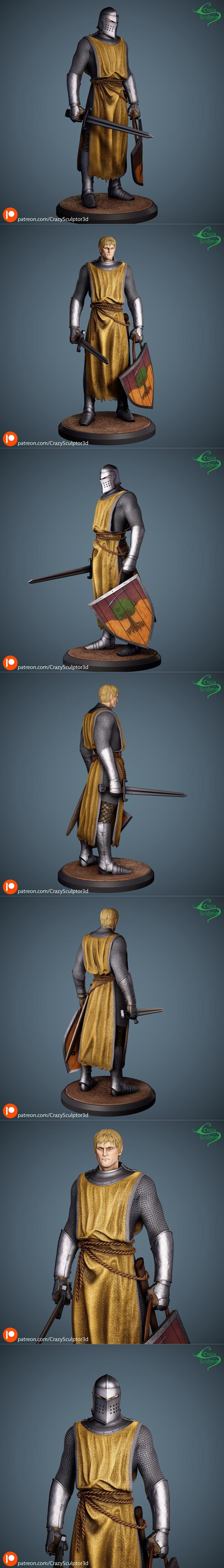 Crazy Sculptor – Duncan the Tall – 3D Print Model STL