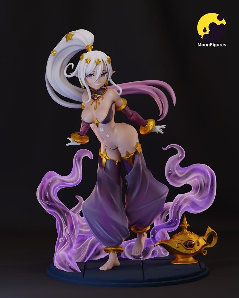 MoonFigures – Genie monster girl – 3D Print Model STL