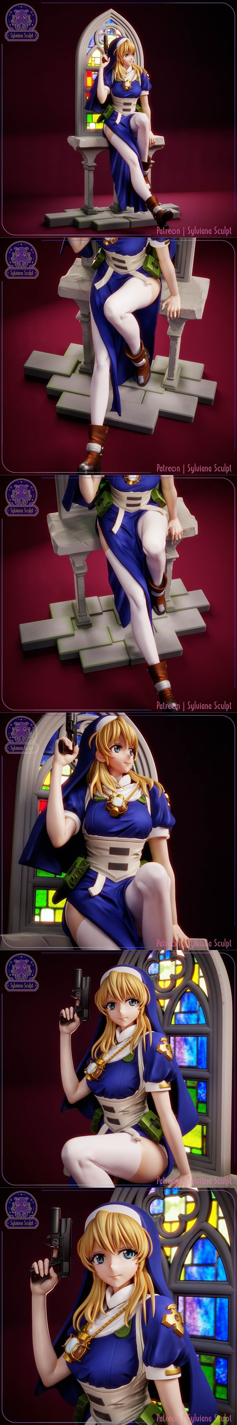 Sylviana Sculpt – Rosette – Chrono Crusade – 3D Print Model STL