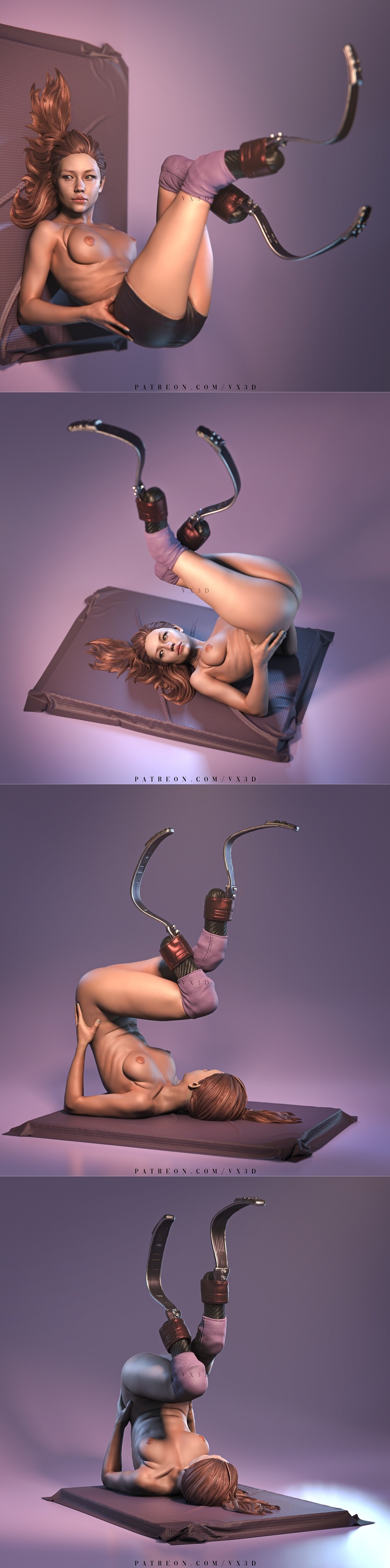 VX Labs - 增强版维纳斯 3D打印模型|VX Labs – Augmented Venus NSFW – 3D Print Model STL
