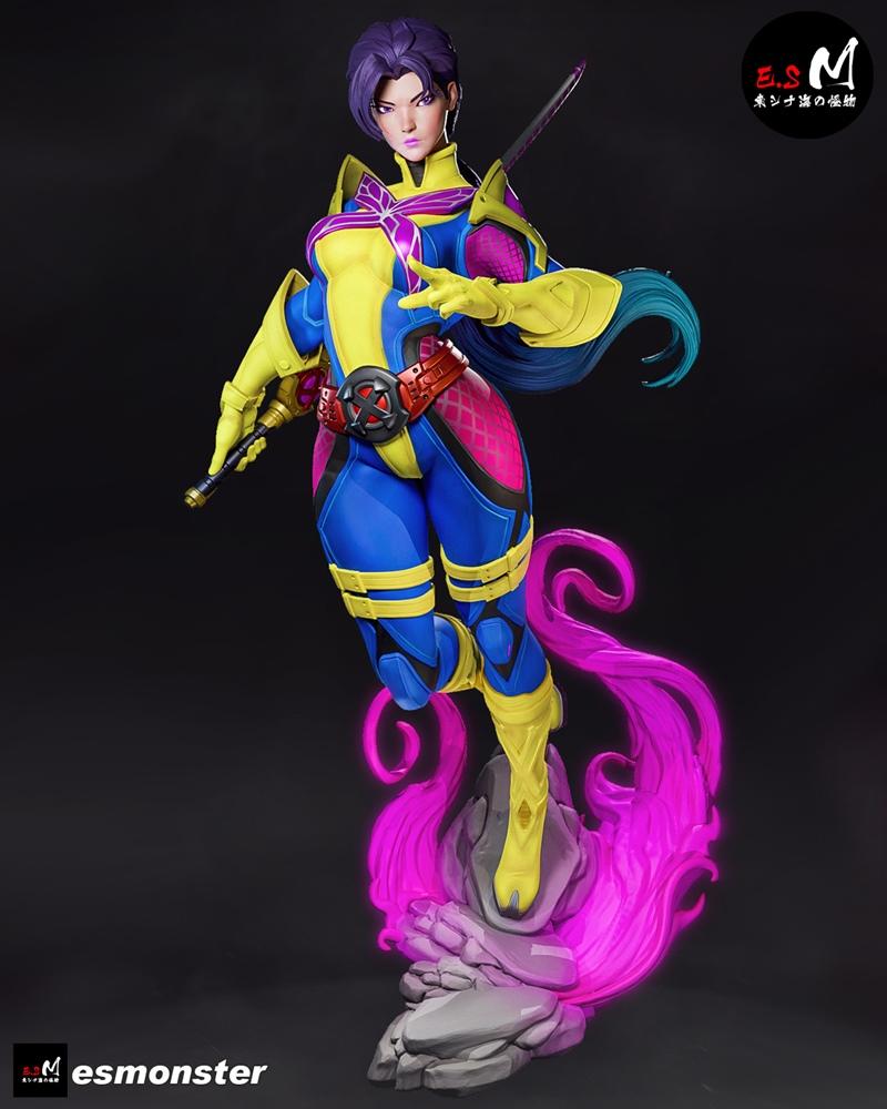 E.S.怪物 - 莫斯科女武神 2026 3D打印模型|E.S Monster – Psylocke May 2026 – 3D Print Model STL