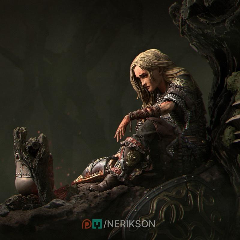 Nerikson – A moment of Rest – 3D Print Model STL