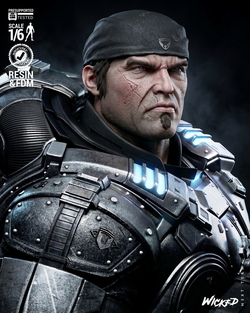 Wicked – Gears of War Diorama – 3D Print Model