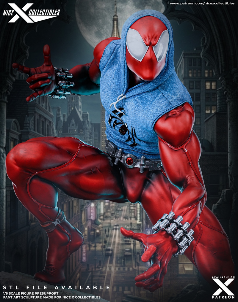 Nice X Collectibles – Scarlet Spider – 3D Print Model