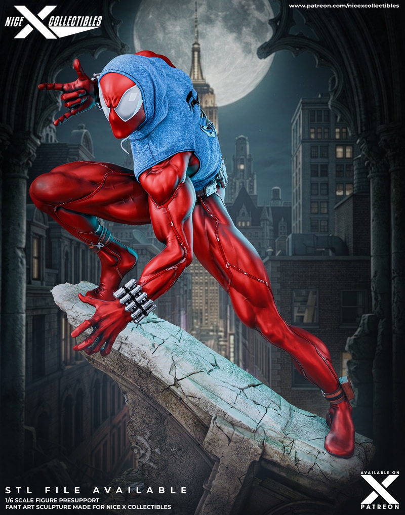 Nice X Collectibles – Scarlet Spider – 3D Print Model