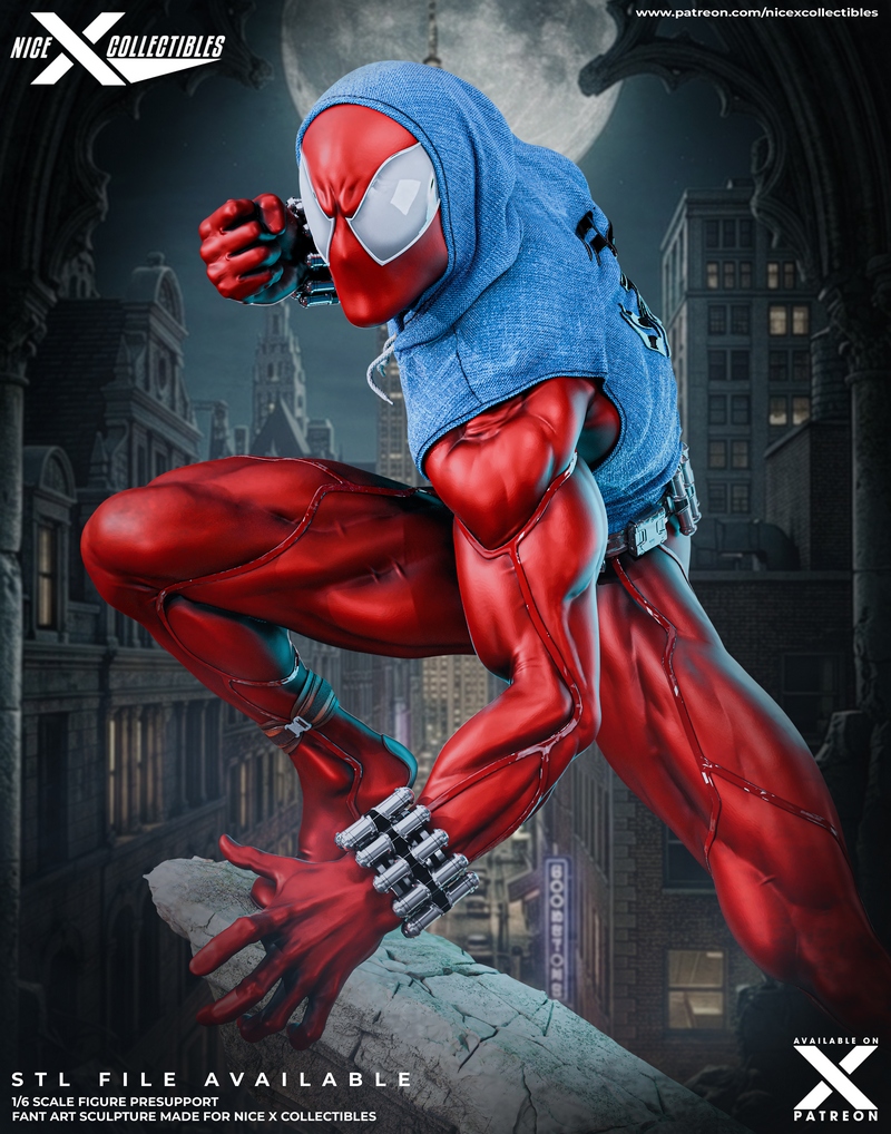 Nice X Collectibles – Scarlet Spider – 3D Print Model