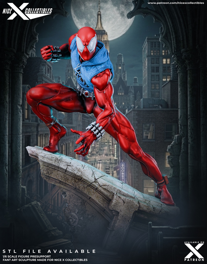 Nice X Collectibles – Scarlet Spider – 3D Print Model