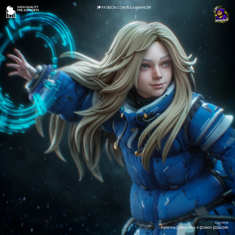 Bulkamancer Sculpts – Diana – Pragmata – 3D Print Model