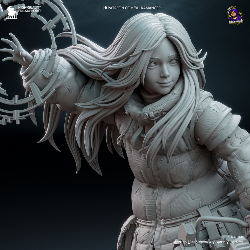 Bulkamancer Sculpts – Diana – Pragmata – 3D Print Model