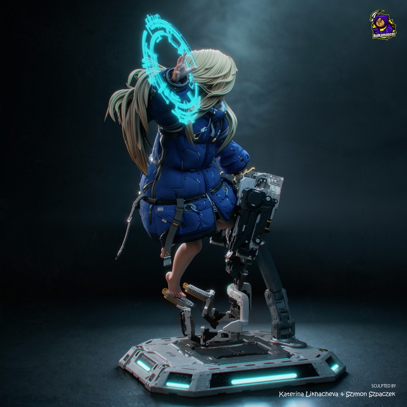 Bulkamancer Sculpts – Diana – Pragmata – 3D Print Model