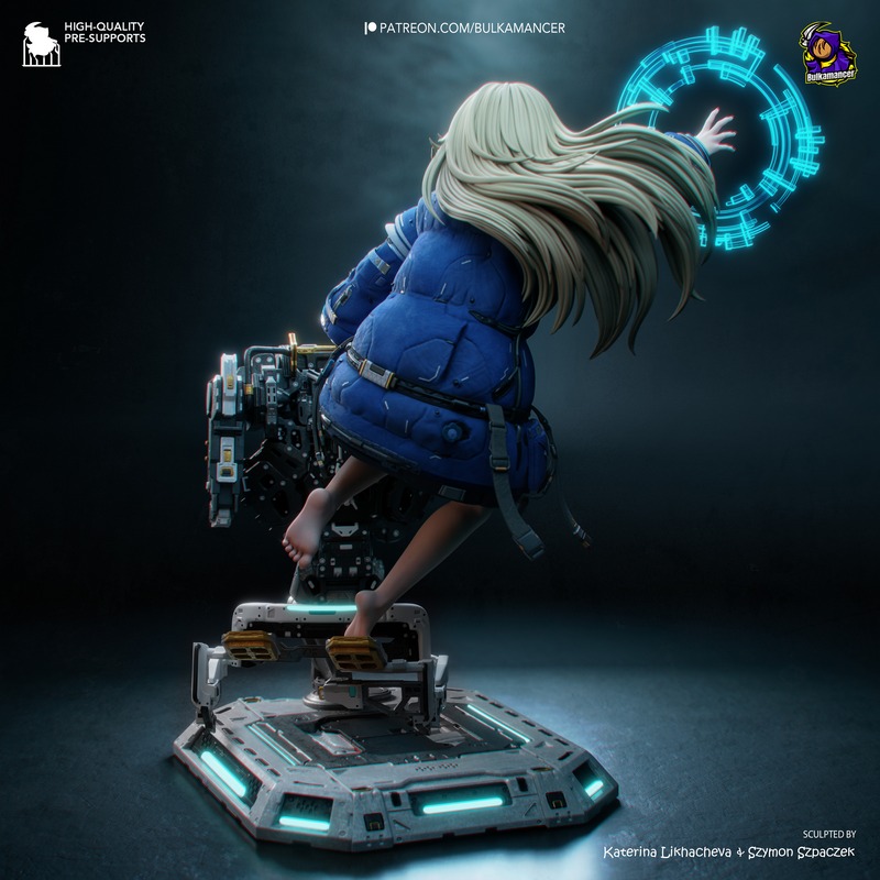 Bulkamancer Sculpts – Diana – Pragmata – 3D Print Model