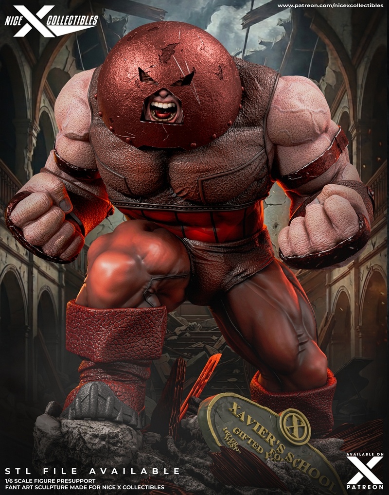 Nice X Cellectrbles – Juggernaut – Marvel Comics – 3D Print Model