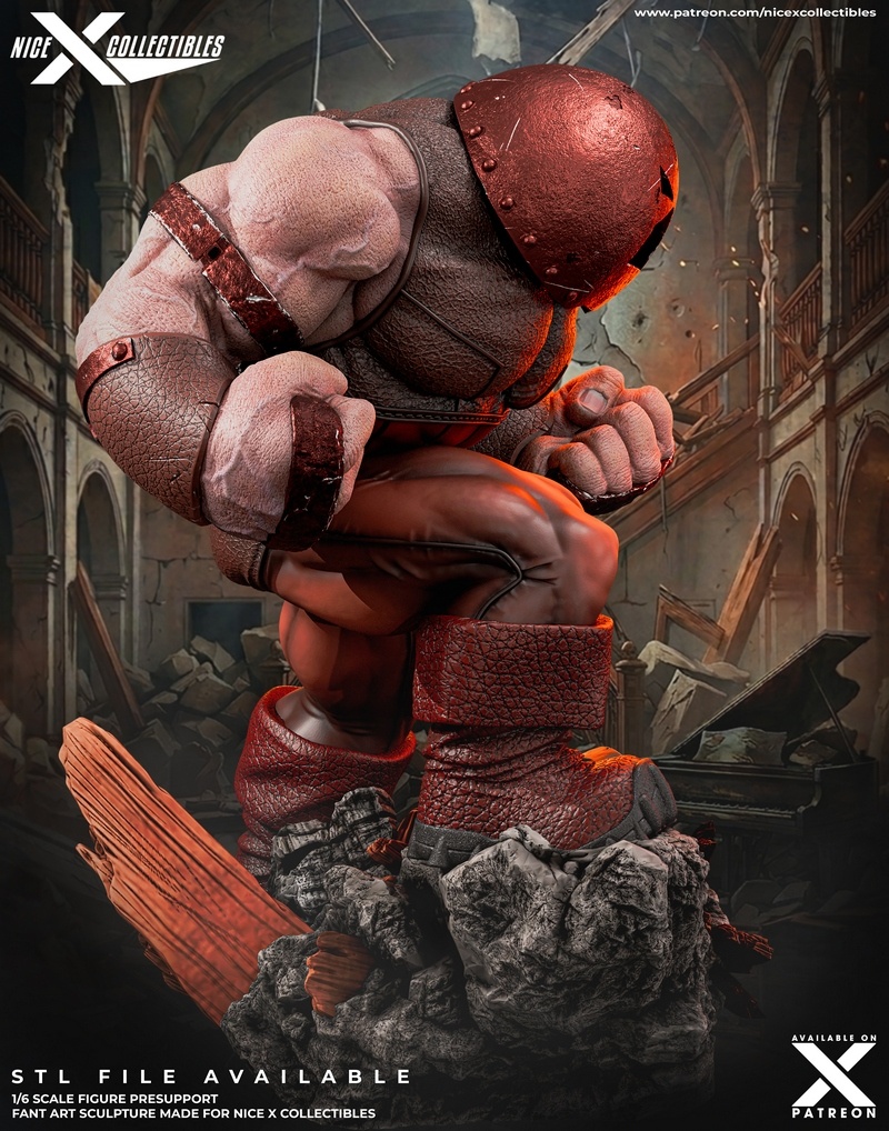 Nice X Cellectrbles – Juggernaut – Marvel Comics – 3D Print Model