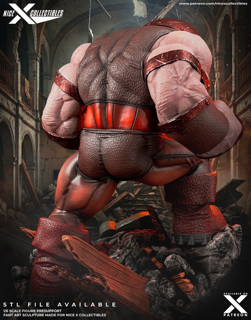 Nice X Cellectrbles – Juggernaut – Marvel Comics – 3D Print Model