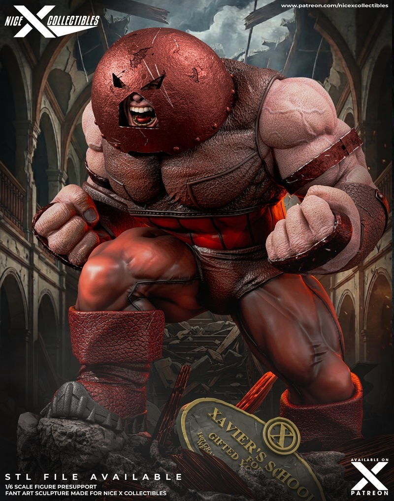 Nice X Cellectrbles – Juggernaut – Marvel Comics – 3D Print Model
