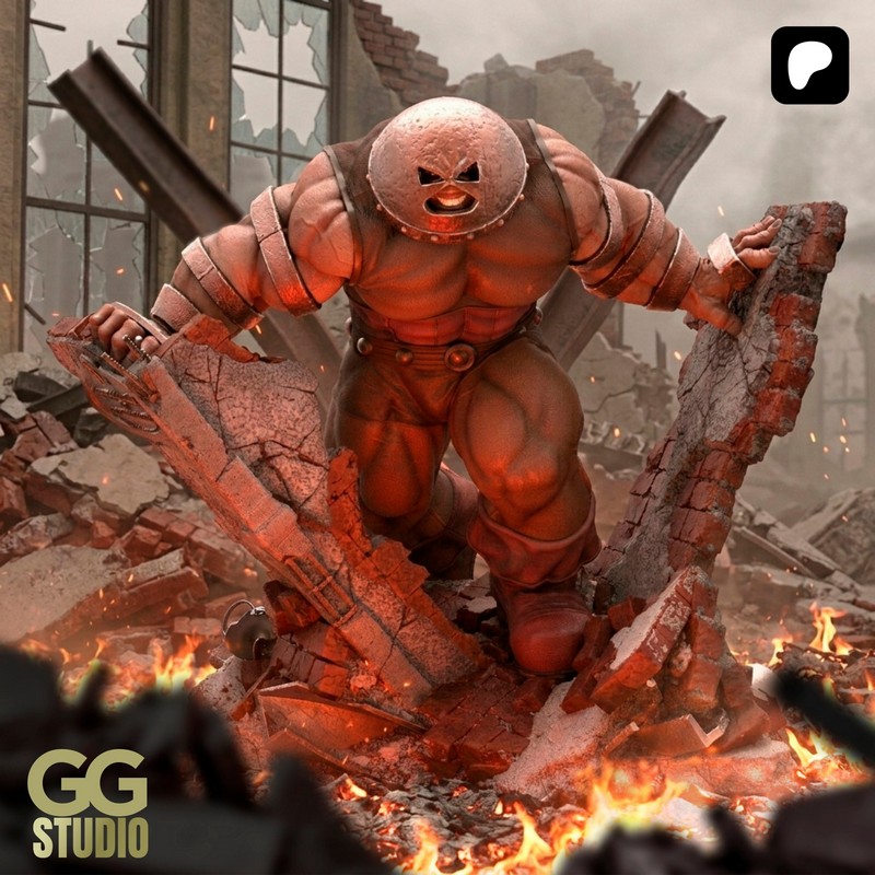 CG Studio – Juggernaut – Marvel Comics – 3D Print Model
