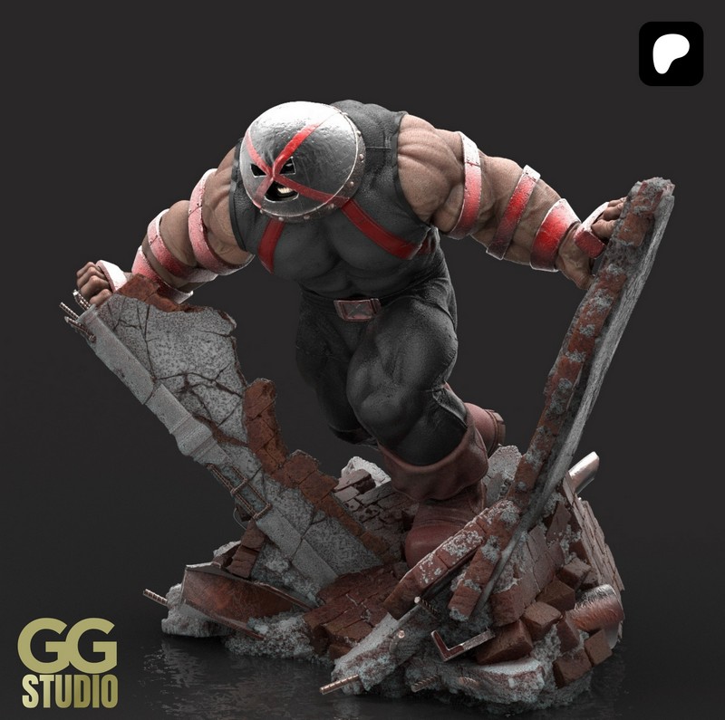 CG Studio – Juggernaut – Marvel Comics – 3D Print Model
