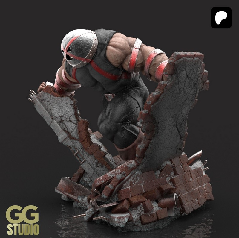CG Studio – Juggernaut – Marvel Comics – 3D Print Model