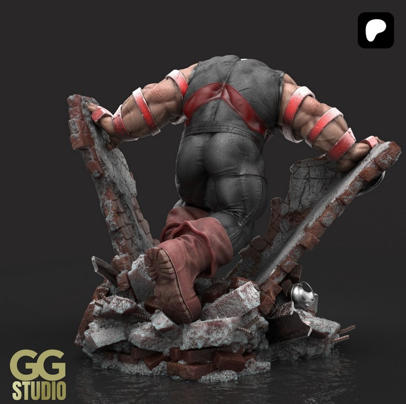 CG Studio – Juggernaut – Marvel Comics – 3D Print Model