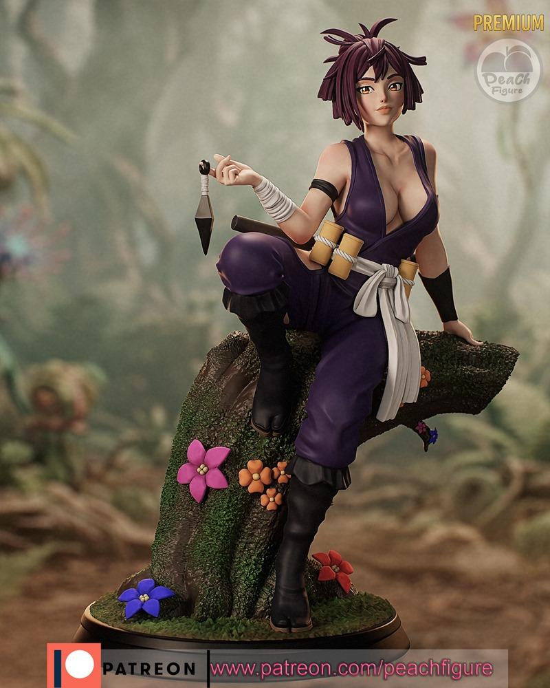 Peach Figure – Yuzuriha – 3D Print Model STL