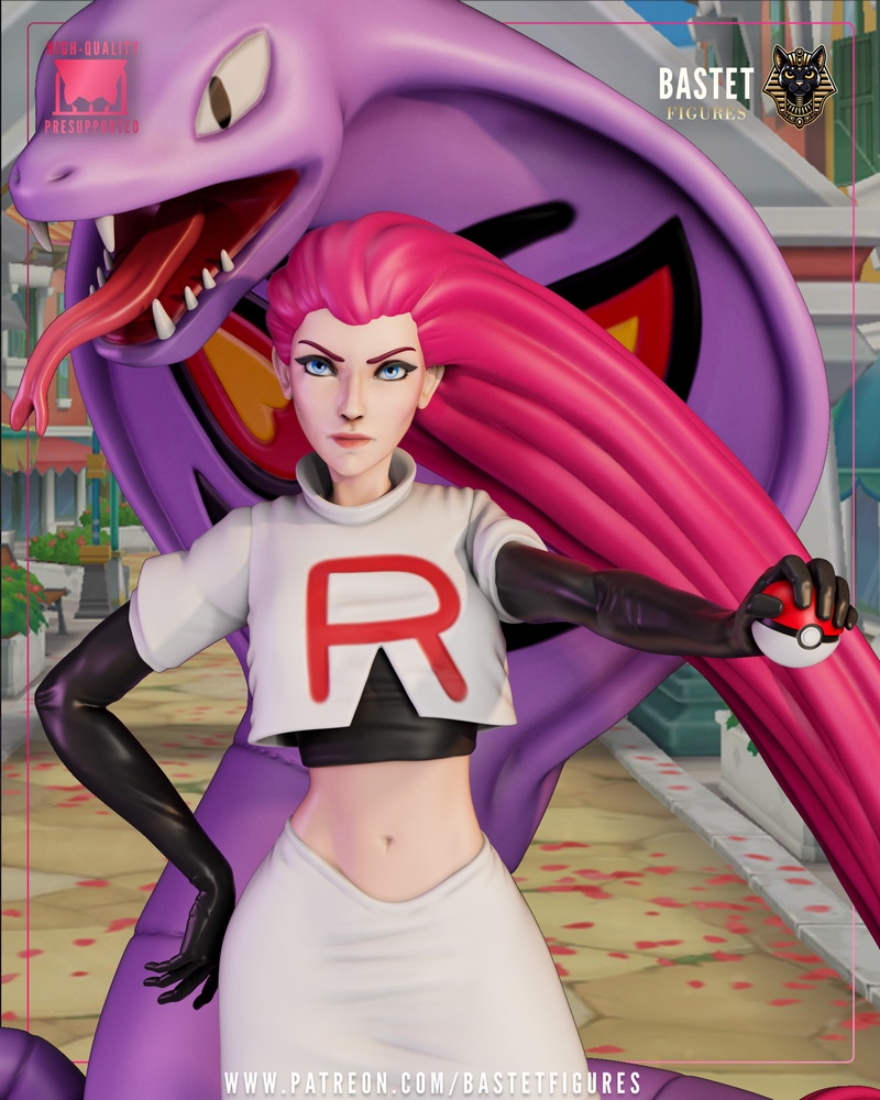 Bastet Figures – Jessie – Pokemon – 3D Print Model