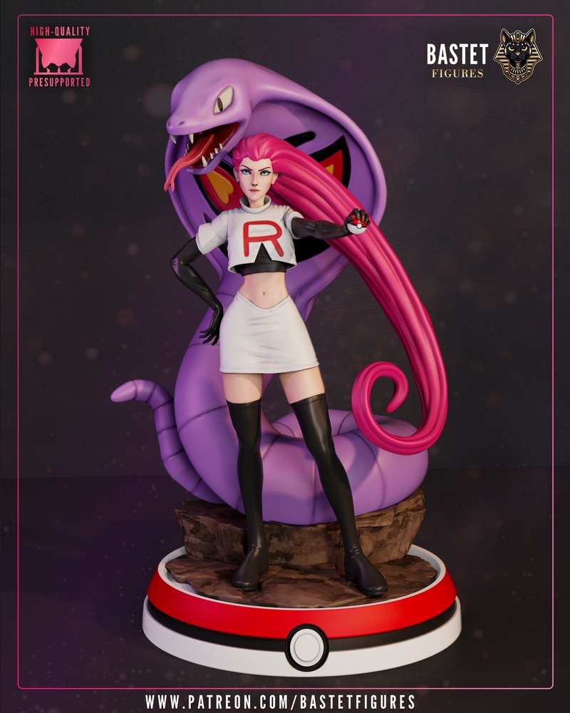 Bastet Figures – Jessie – Pokemon – 3D Print Model