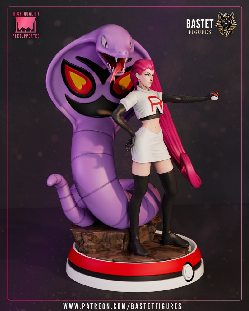 Bastet Figures – Jessie – Pokemon – 3D Print Model