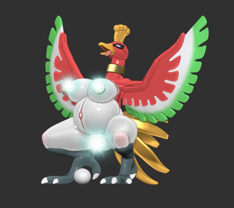 Tojyo – Pokemon Houou – 3D Print Model STL