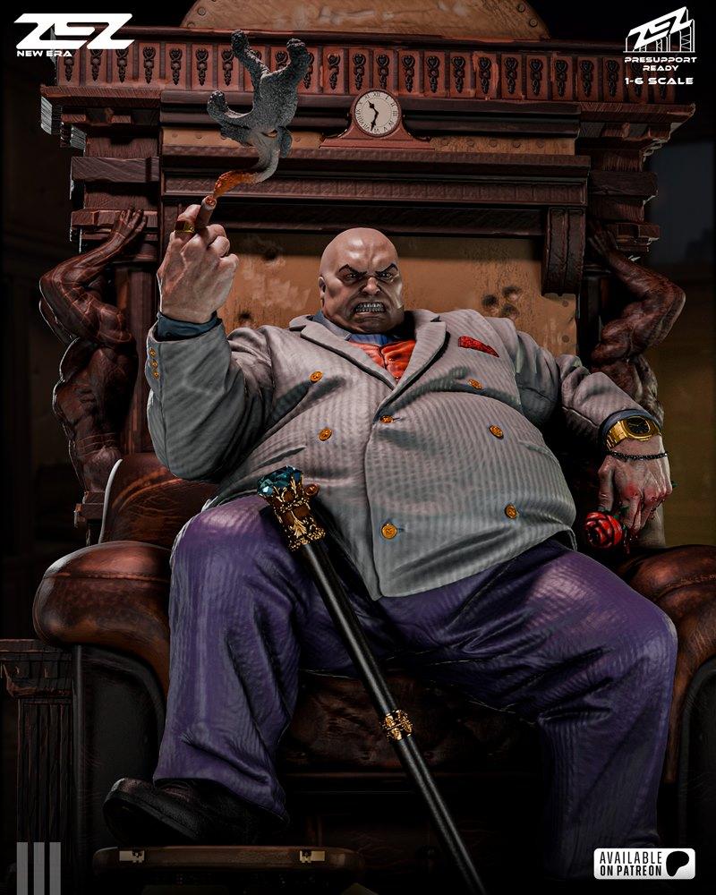 ZEZ Studio – Kingpin on Throne – 3D Print Model STL